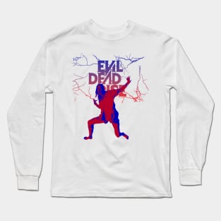 Evil Dead Rise 2023 graphic design by ironpalette Long Sleeve T-Shirt